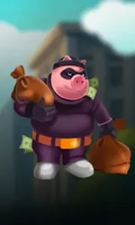 Gangsta Piggy: Hold and Win
